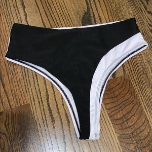 NEVER WORN high waisted shein bikini bottoms